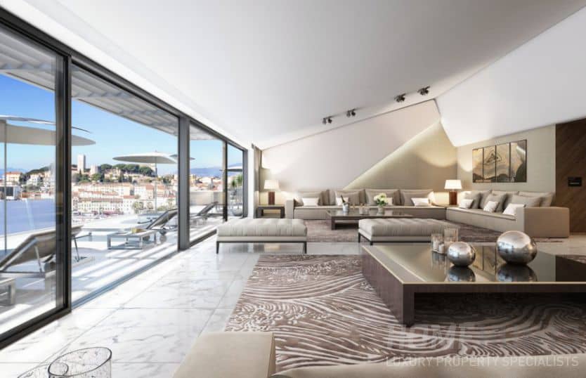 6 Stunning Waterfront Apartments in Cannes 6