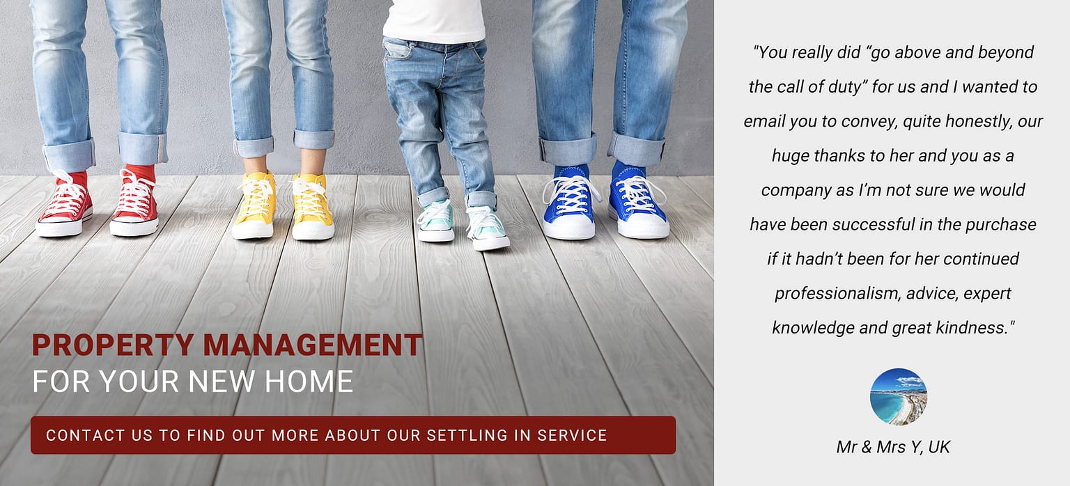 Property Management For Your New Home. Contact us to find out more about our settling in service