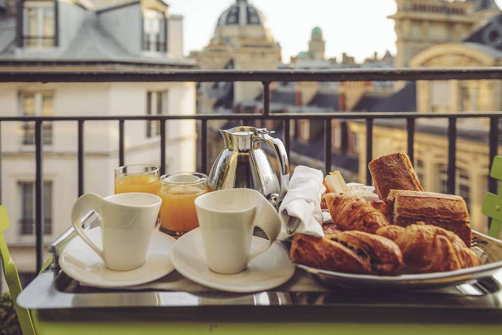Breakfast at your French property in Paris