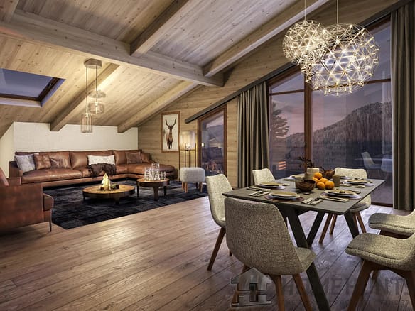 4 Bedroom Apartment in Chatel 2