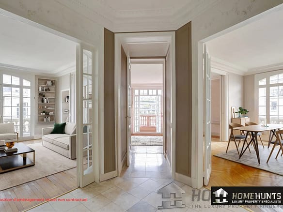 3 Bedroom Apartment in Paris 16th (Trocadéro – Etoile – Passy) 14