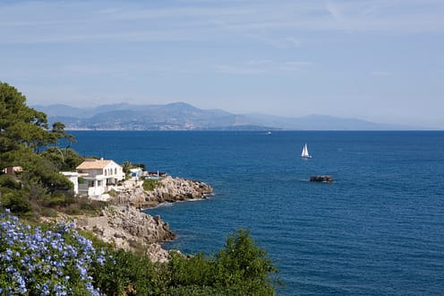 coastal view at Cap d'Antibes