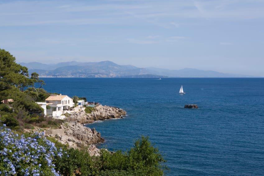 coastal view at Cap d'Antibes