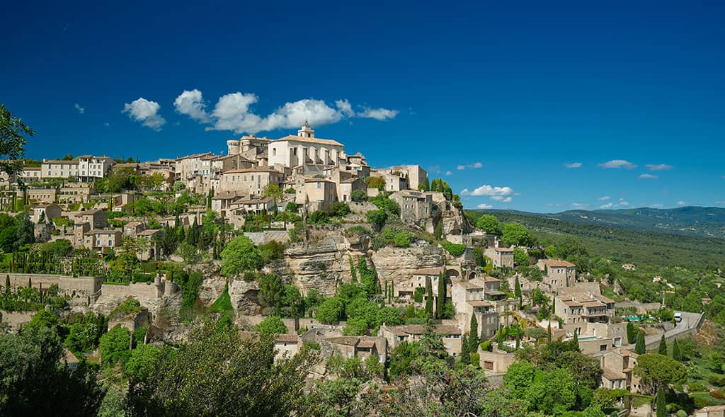Photo of the village of Gordes in the luberon