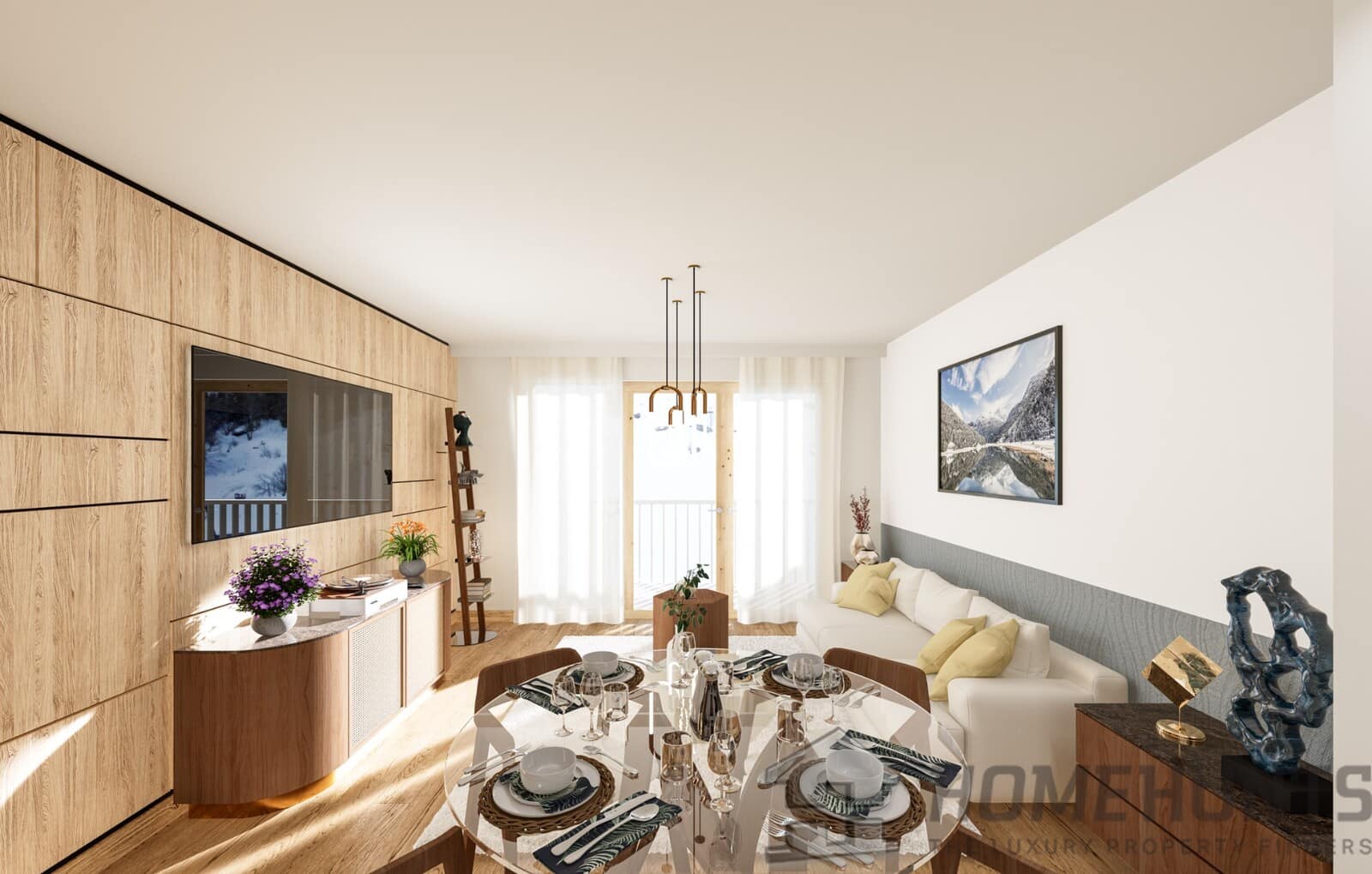 2 Bedroom Apartment in Chamonix 3