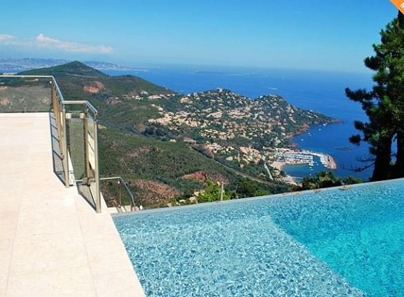 french property with a pool