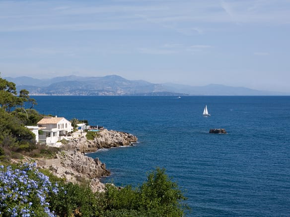 coastal view at Cap d'Antibes