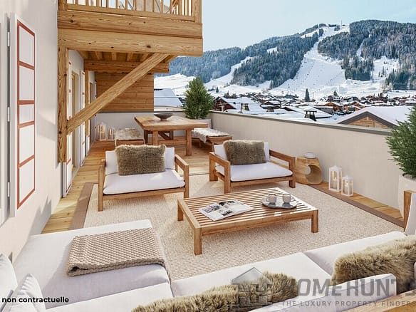 3 Bedroom Apartment in Morzine 3