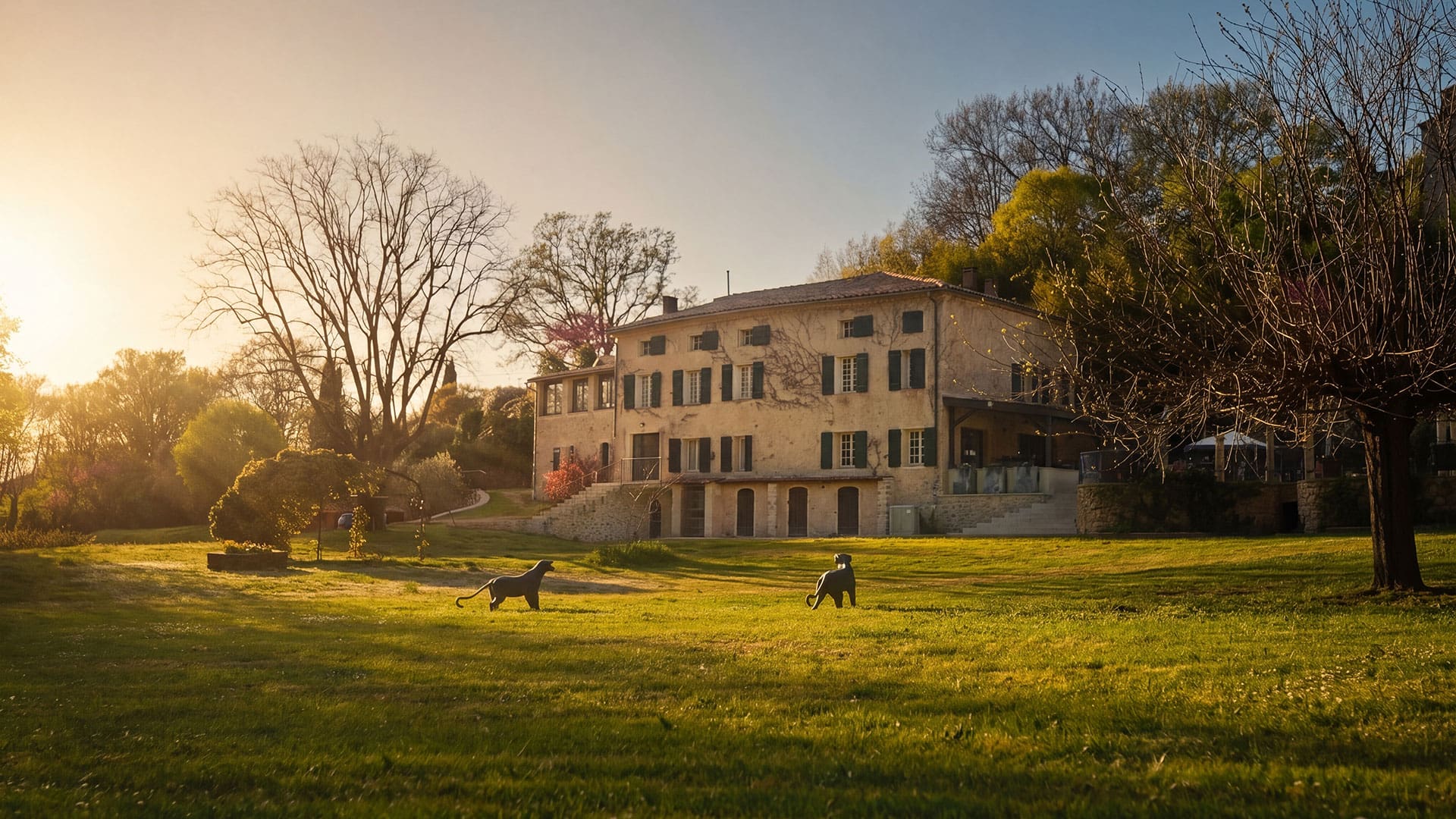 Charming, spacious and serene estate sitting at the foot of Callian village, close to Fayence in the Var
