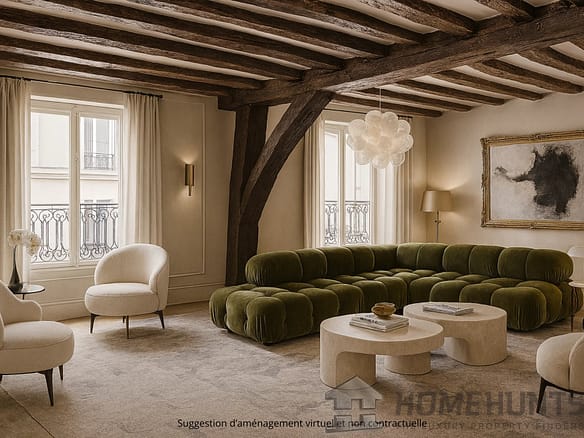 2 Bedroom Apartment in Paris 2nd (Opéra – Montorgueil) 3