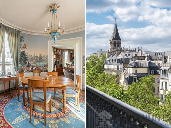 6 Bedroom Apartment in Paris 6th (Saint Germain des Prés – Luxembourg) 2
