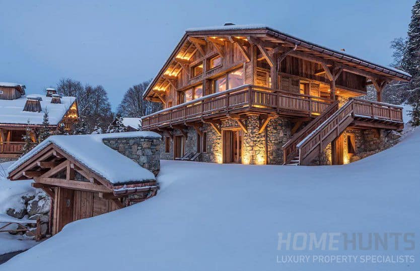 4 Luxury Ski Chalets for Sale in the French Alps for the Perfect White Christmas 3